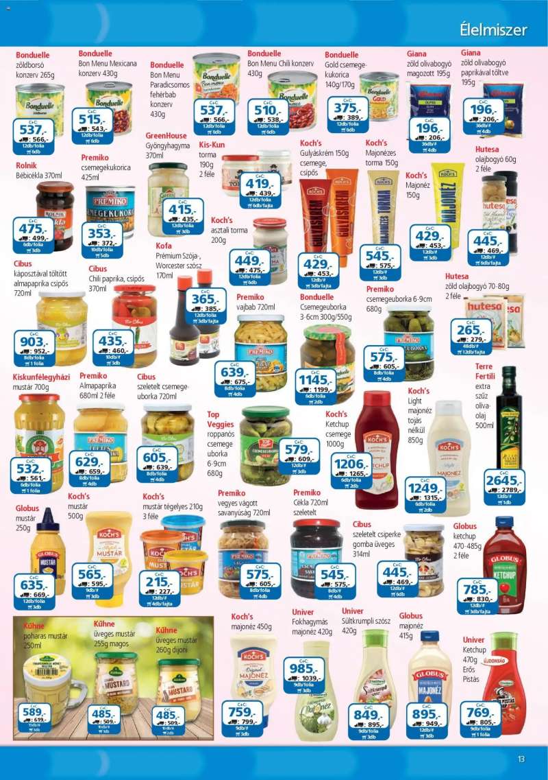 ÁRKLUB Akciós újság ÁRKLUB 13 oldal