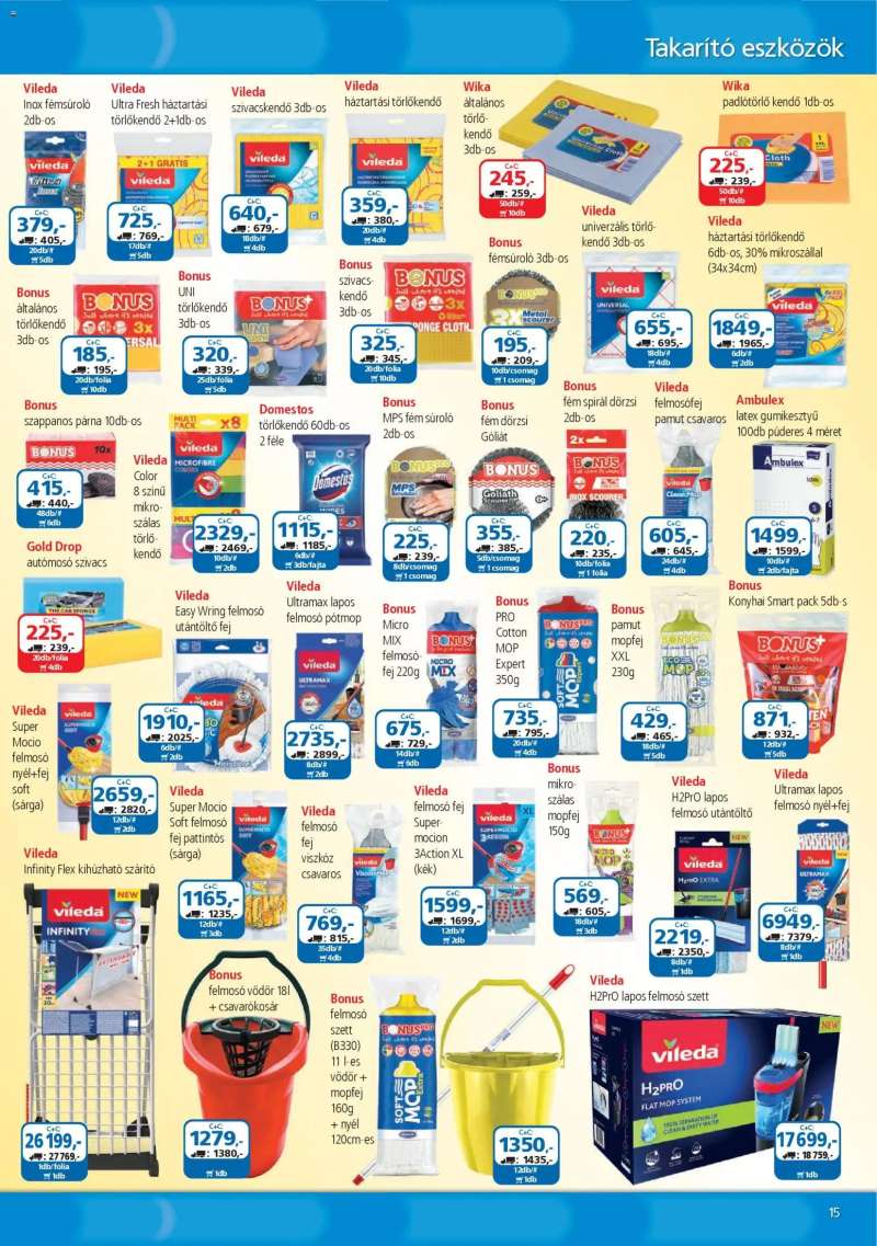 ÁRKLUB Akciós újság ÁRKLUB 15 oldal