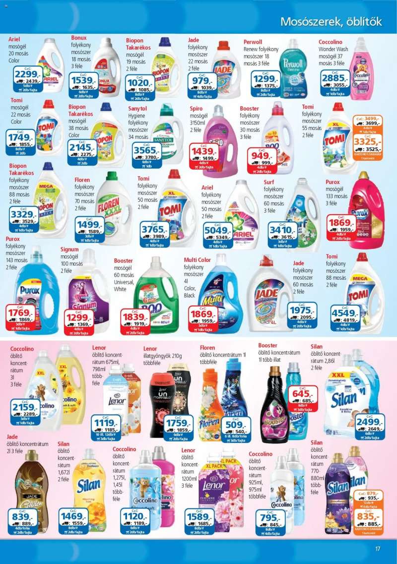ÁRKLUB Akciós újság ÁRKLUB 17 oldal