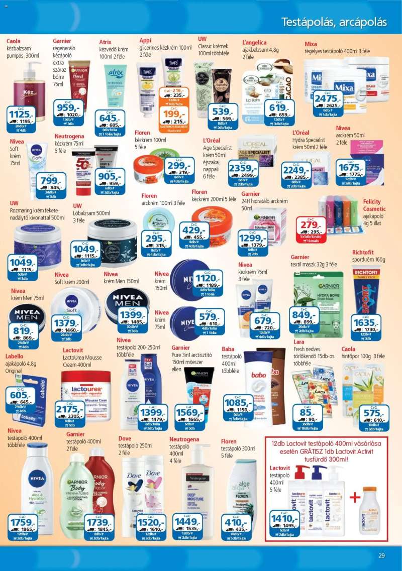 ÁRKLUB Akciós újság ÁRKLUB 29 oldal