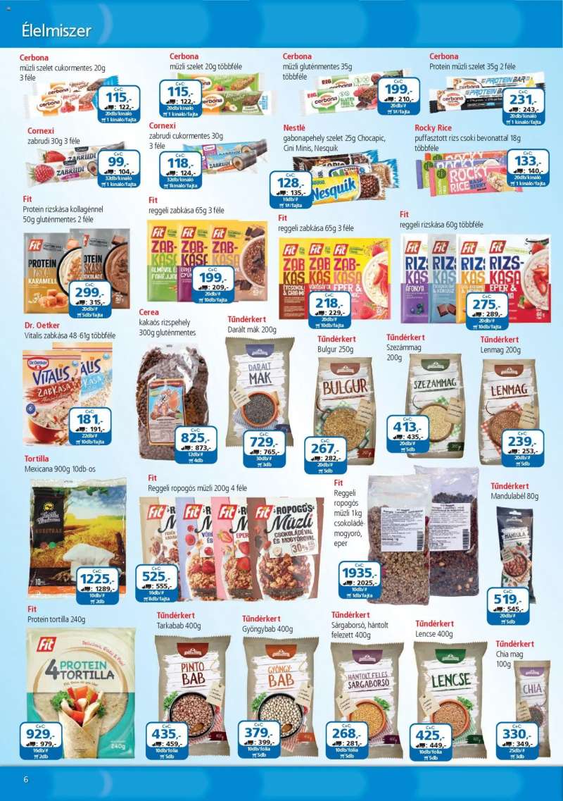 ÁRKLUB Akciós újság ÁRKLUB 6 oldal
