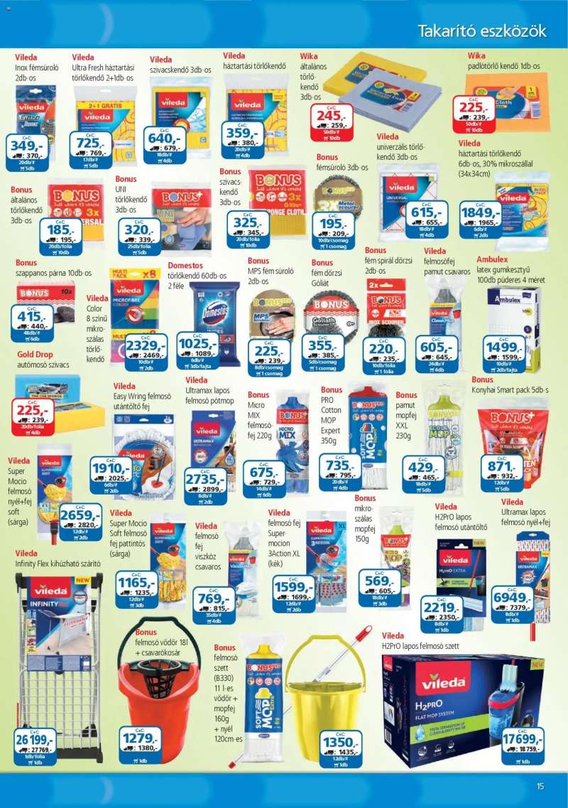 ÁRKLUB Akciós újság ÁRKLUB 15 oldal