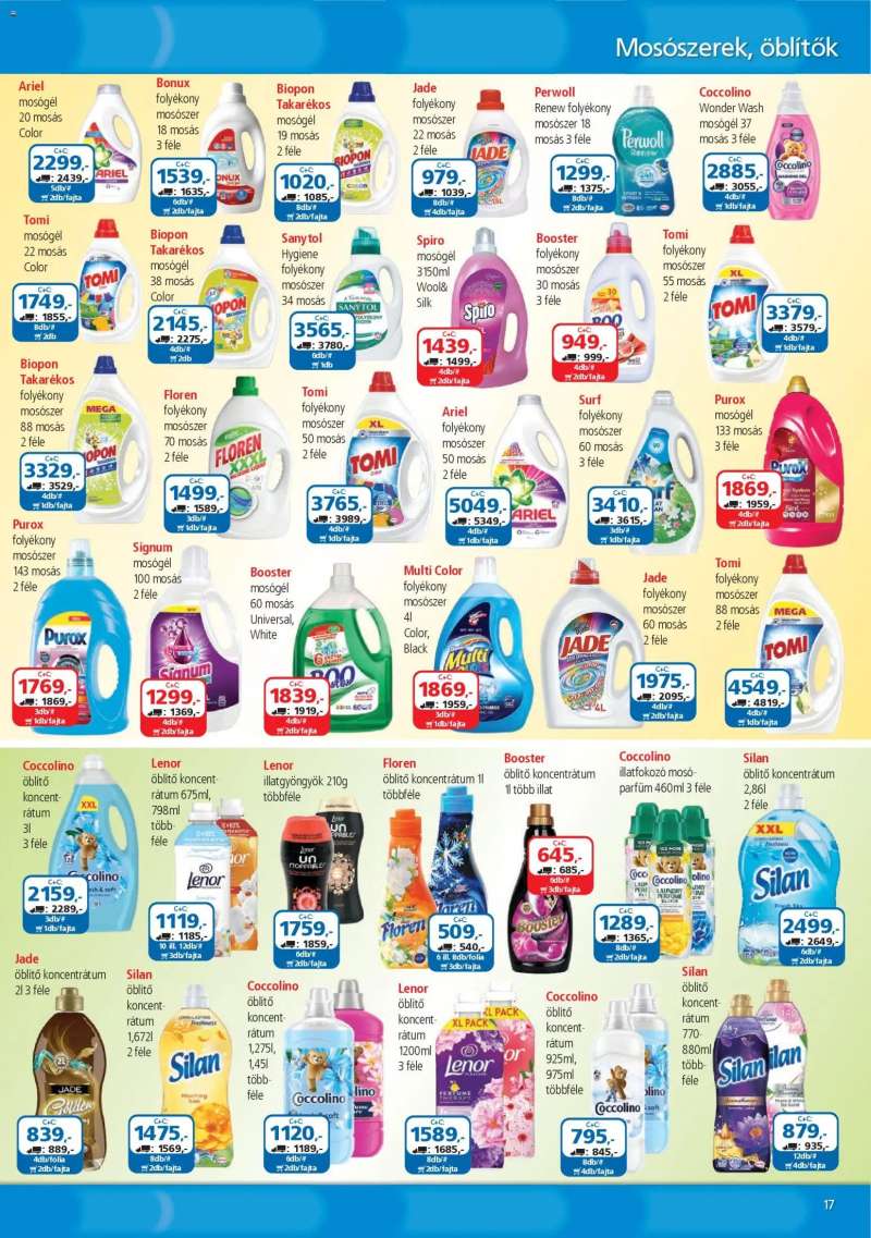 ÁRKLUB Akciós újság ÁRKLUB 17 oldal