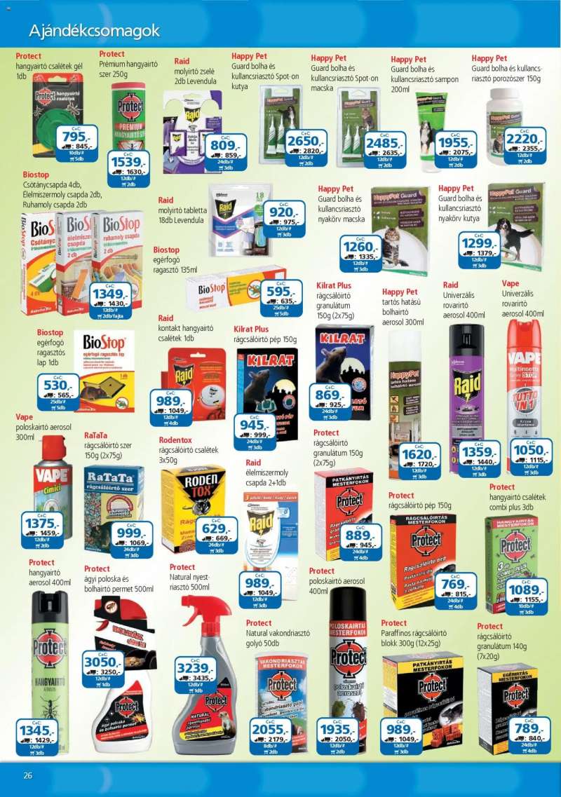 ÁRKLUB Akciós újság ÁRKLUB 26 oldal