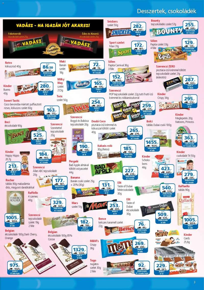 ÁRKLUB Akciós újság ÁRKLUB 3 oldal