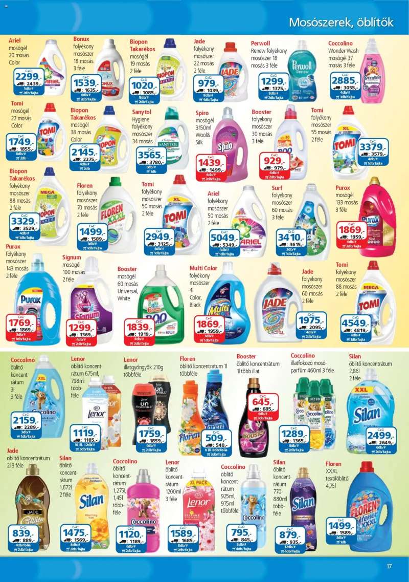 ÁRKLUB ÁRKLUB akciós újság 17 oldal