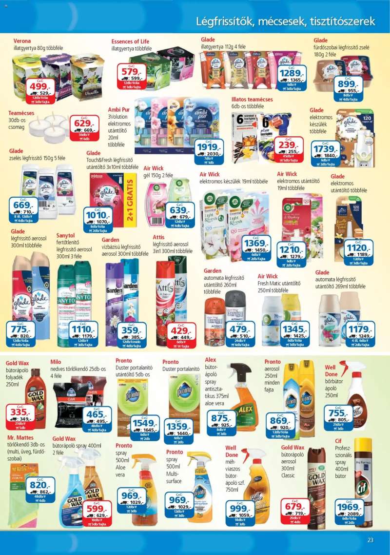 ÁRKLUB ÁRKLUB akciós újság 23 oldal