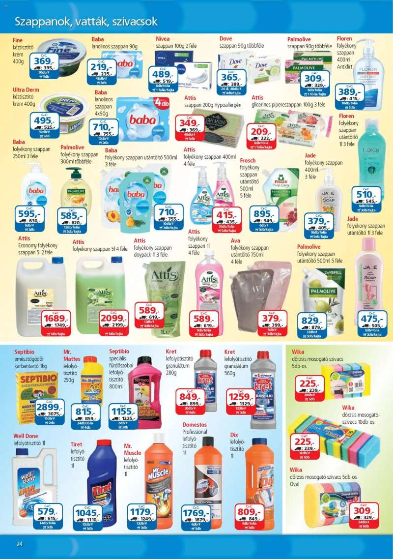 ÁRKLUB ÁRKLUB akciós újság 24 oldal