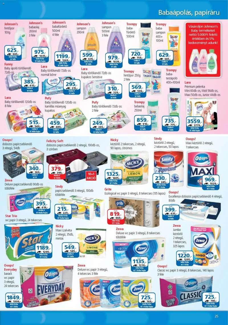 ÁRKLUB ÁRKLUB akciós újság 25 oldal