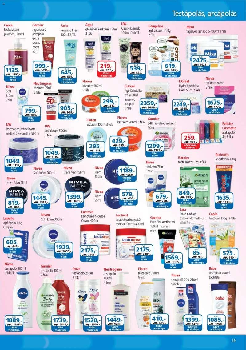 ÁRKLUB ÁRKLUB akciós újság 29 oldal