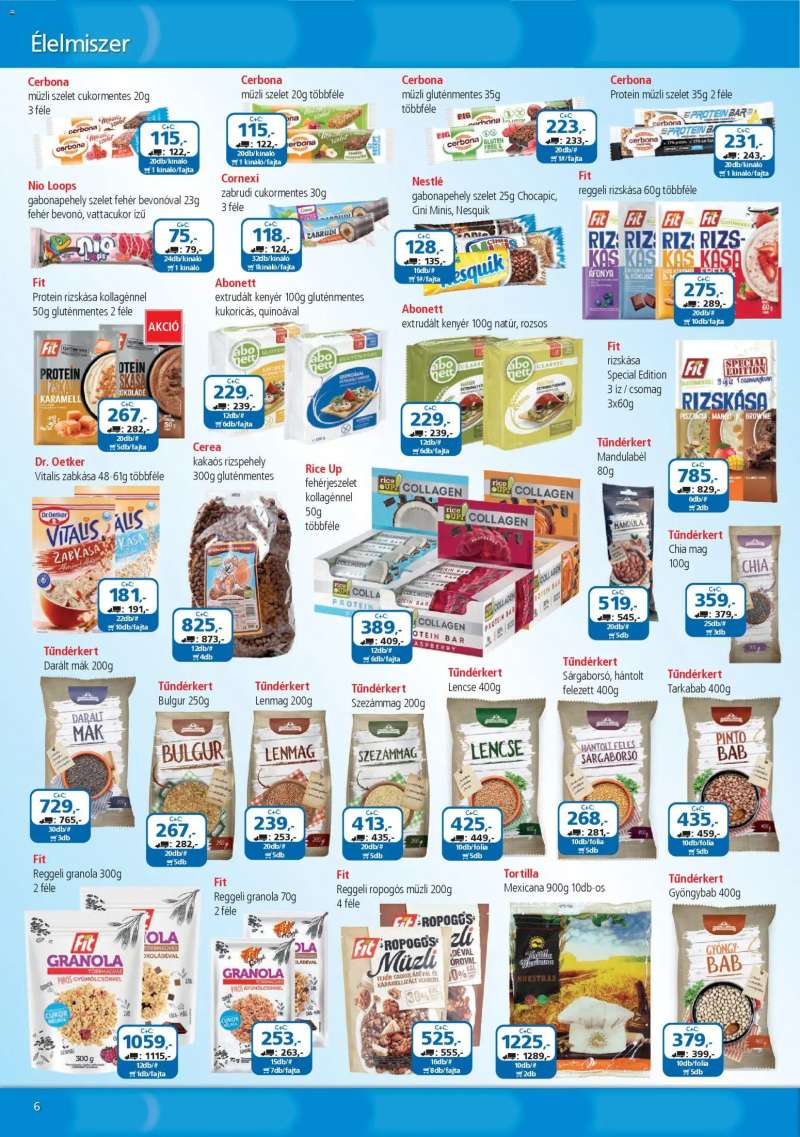ÁRKLUB ÁRKLUB akciós újság 6 oldal