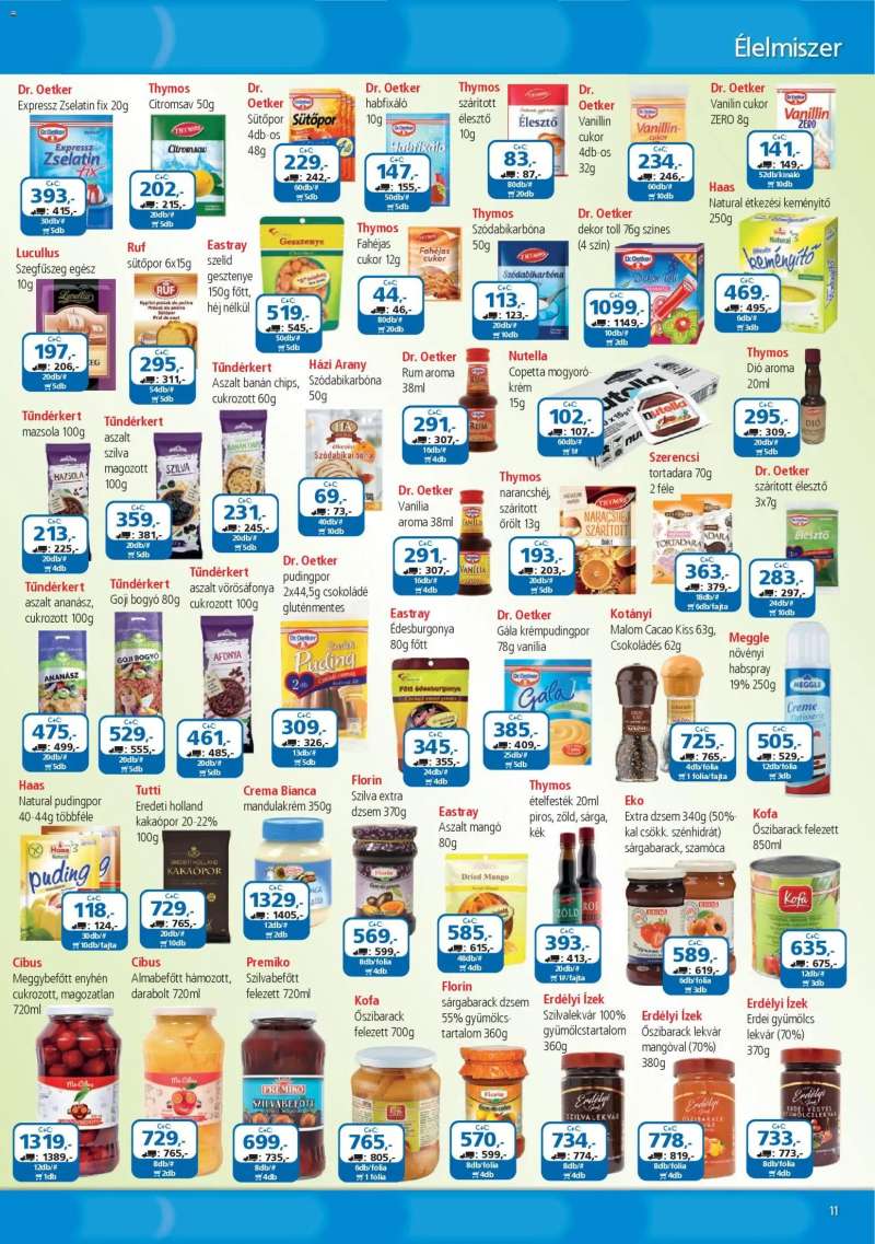 ÁRKLUB ÁRKLUB akciós újság 11 oldal