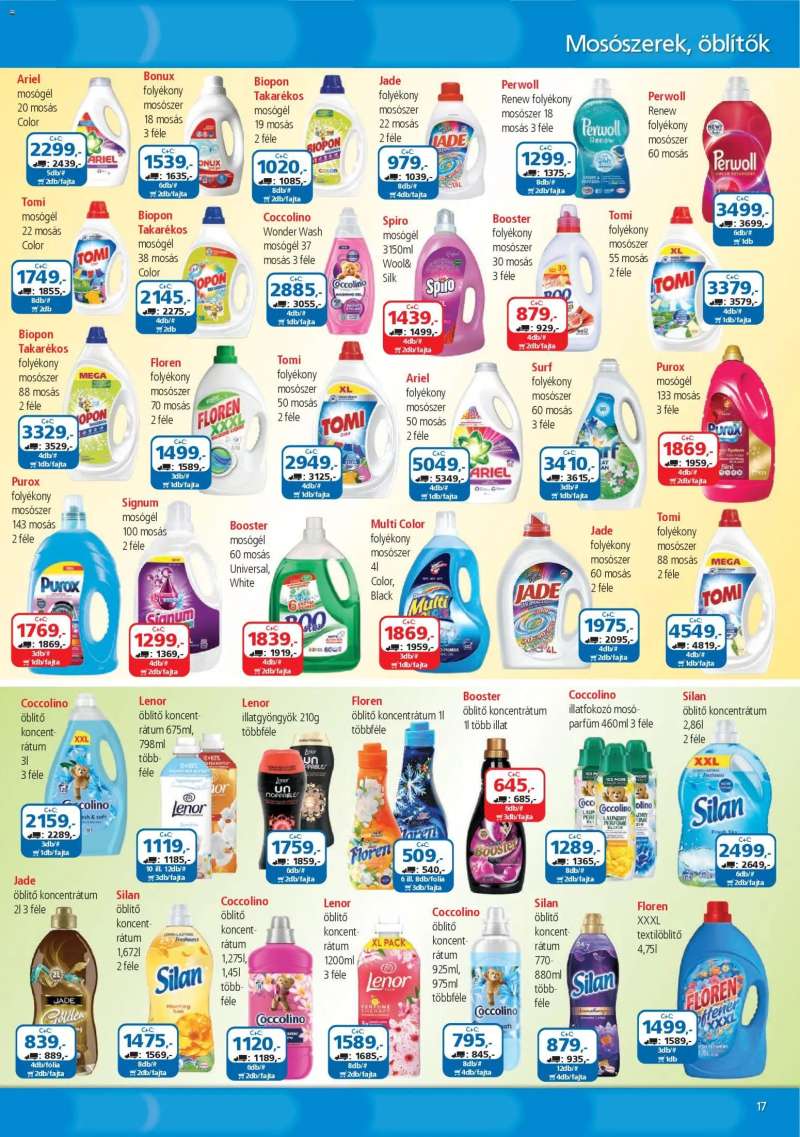 ÁRKLUB ÁRKLUB akciós újság 17 oldal