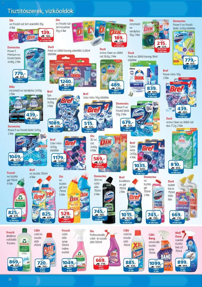 ÁRKLUB ÁRKLUB akciós újság 22 oldal