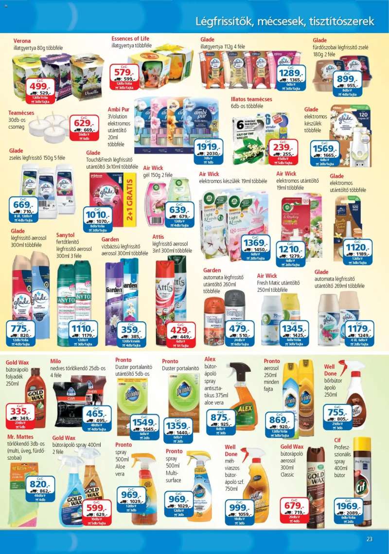 ÁRKLUB ÁRKLUB akciós újság 23 oldal