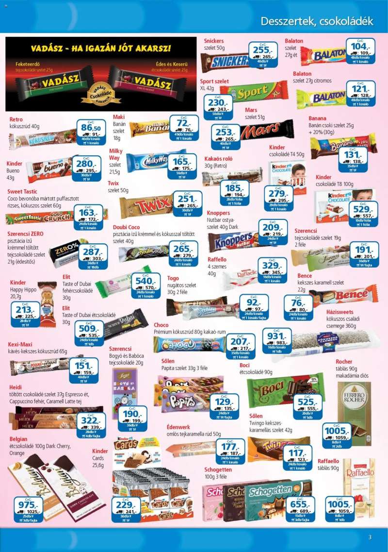 ÁRKLUB ÁRKLUB akciós újság 3 oldal