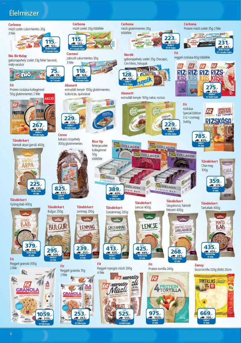 ÁRKLUB ÁRKLUB akciós újság 6 oldal