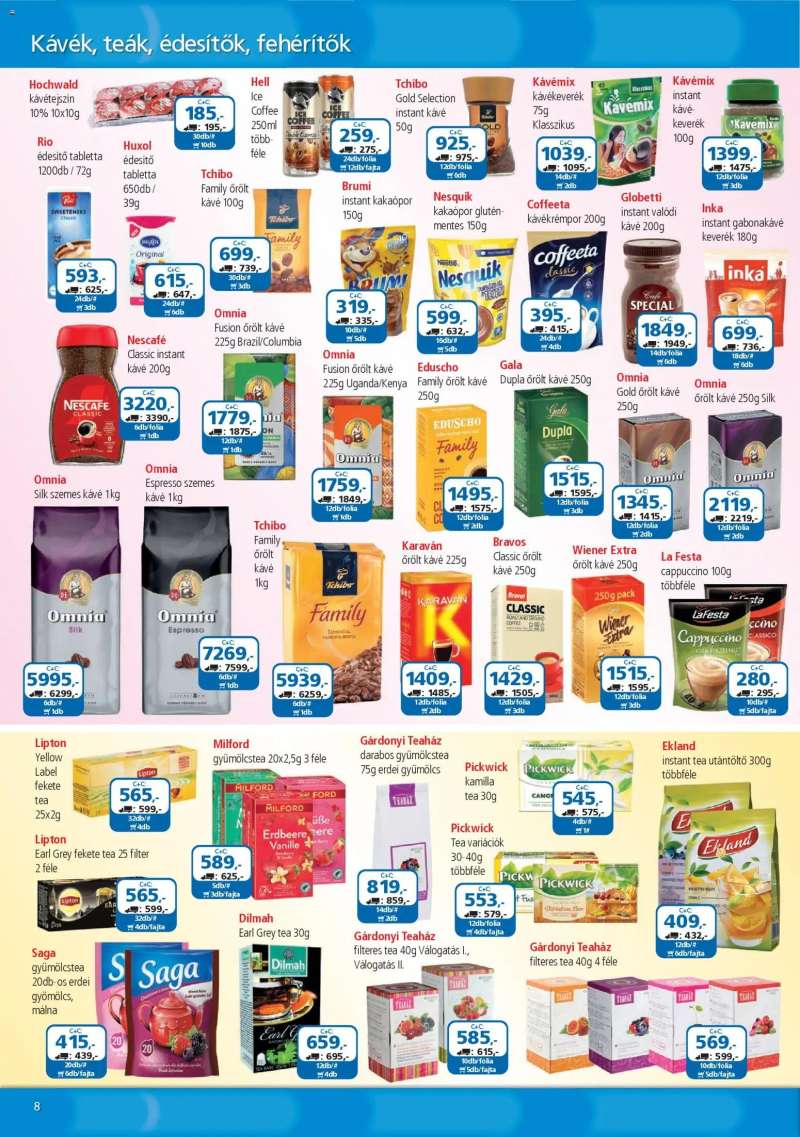 ÁRKLUB ÁRKLUB akciós újság 8 oldal