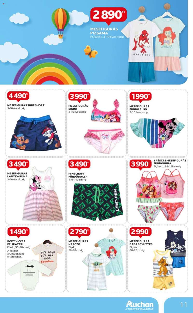Auchan Gyereknapi ajánlatok / Hipermarket 11 oldal
