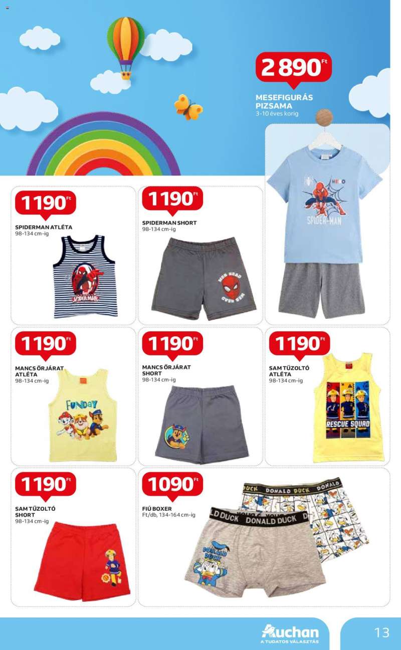 Auchan Gyereknapi ajánlatok / Hipermarket 13 oldal