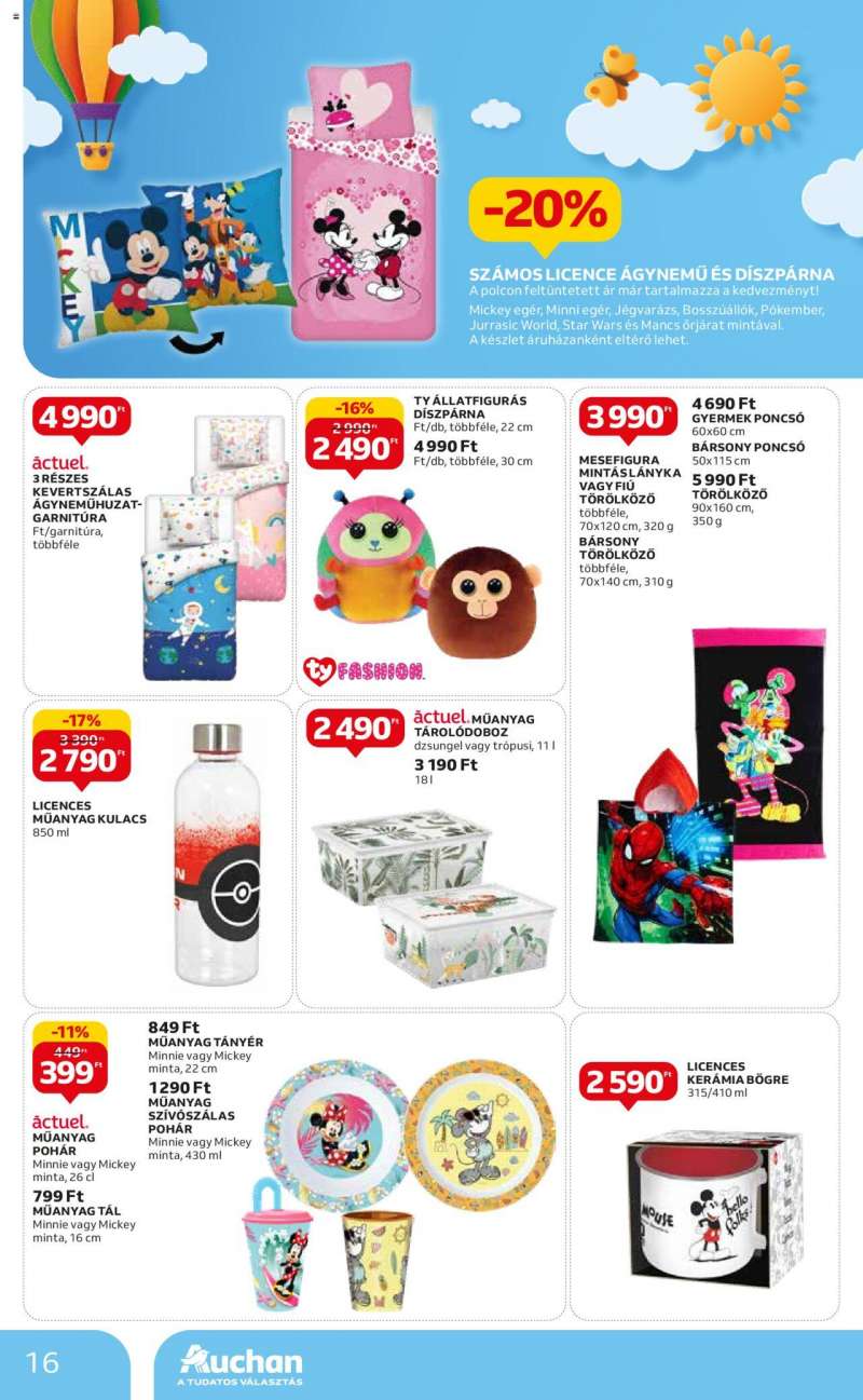 Auchan Gyereknapi ajánlatok / Hipermarket 16 oldal