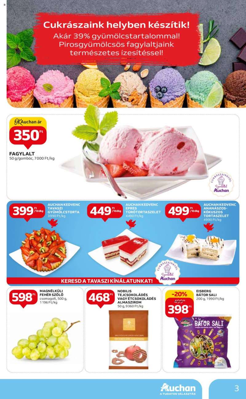 Auchan Gyereknapi ajánlatok / Hipermarket 3 oldal