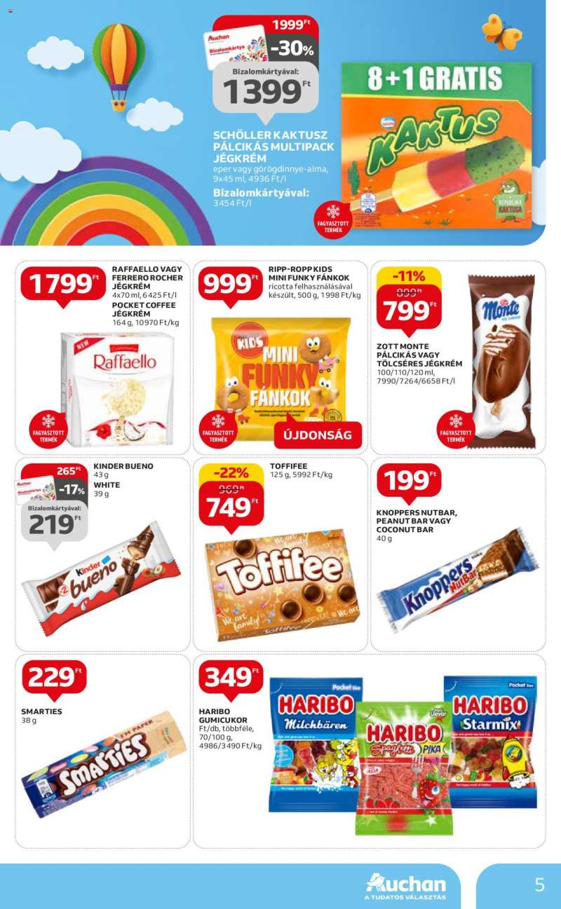 Auchan Gyereknapi ajánlatok / Hipermarket 5 oldal