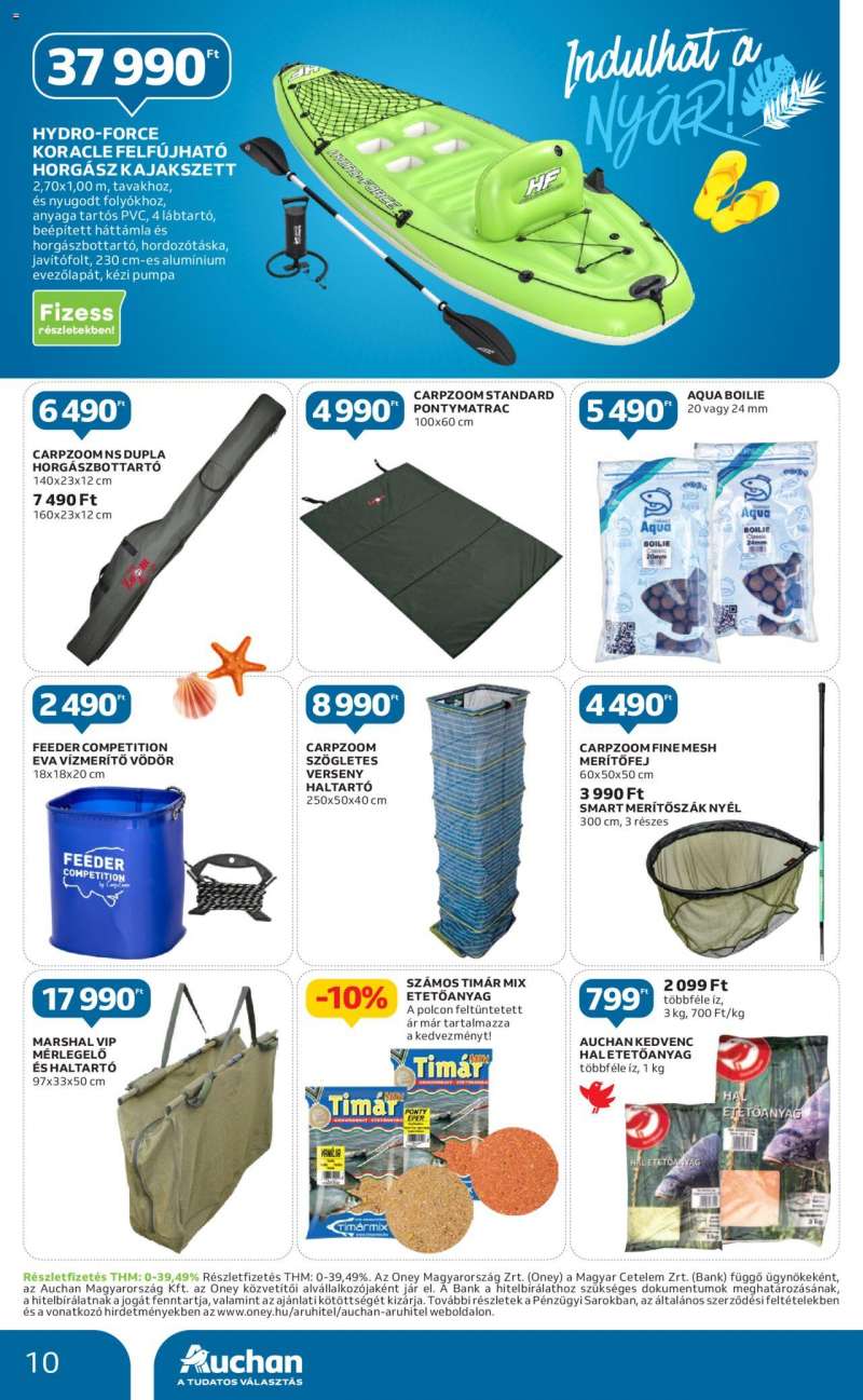 Auchan Szabadidő ajánlatok / Hipermarket 10 oldal