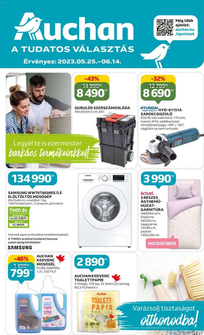 Auchan Barkács ajánlatok / Hipermarket 1 oldal