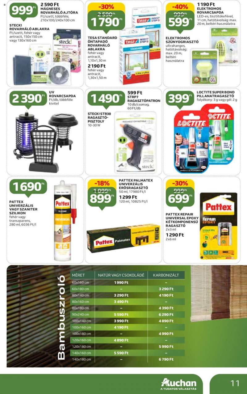 Auchan Barkács ajánlatok / Hipermarket 11 oldal
