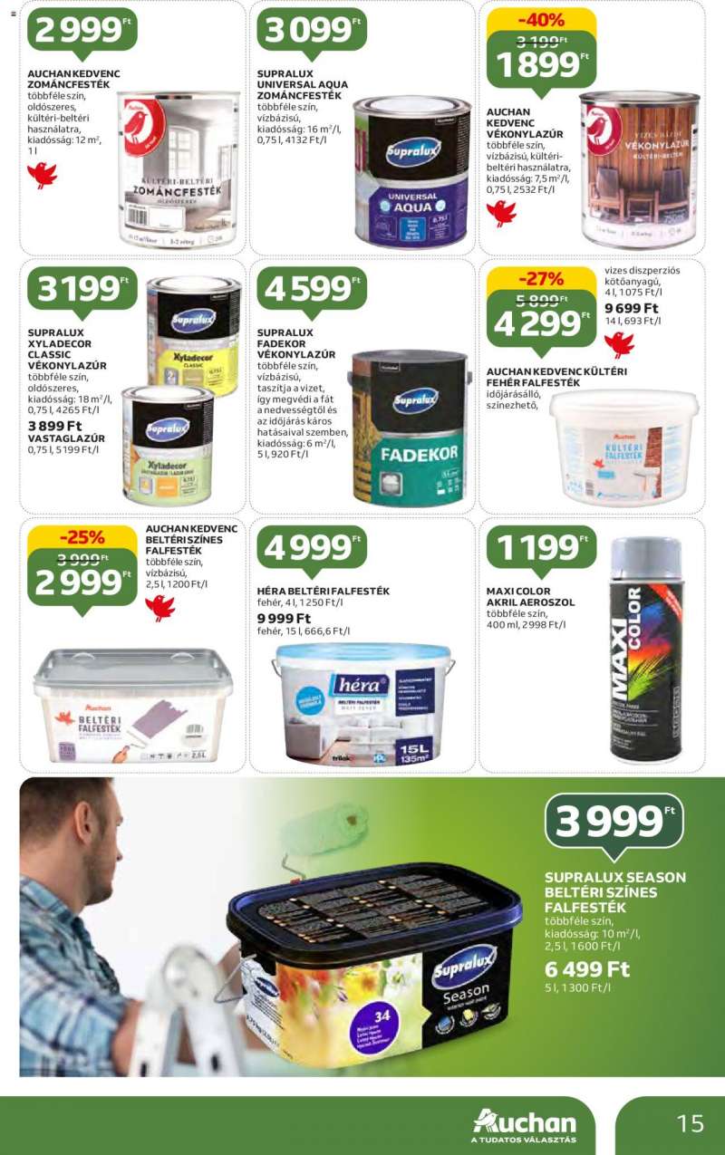 Auchan Barkács ajánlatok / Hipermarket 15 oldal