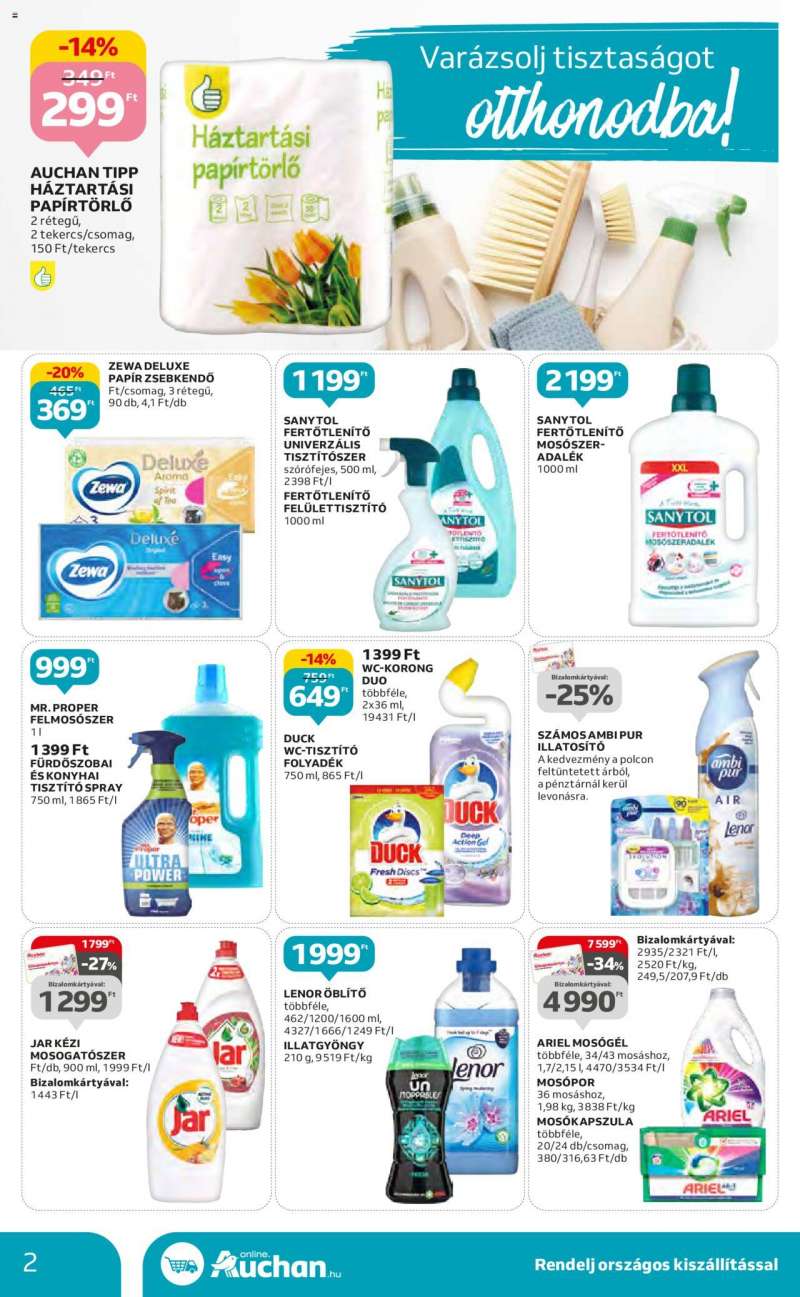 Auchan Barkács ajánlatok / Hipermarket 2 oldal