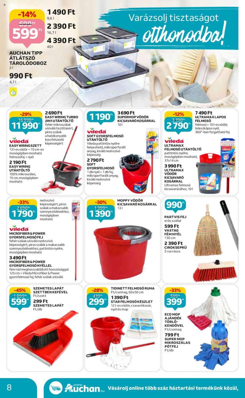 Auchan Barkács ajánlatok / Hipermarket 8 oldal