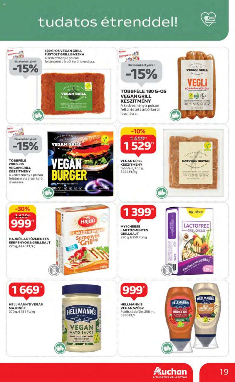 Auchan Hipermarket akciós újság 19 oldal