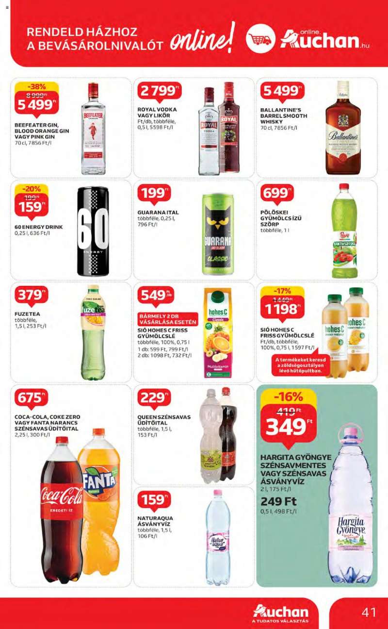 Auchan Hipermarket akciós újság 41 oldal