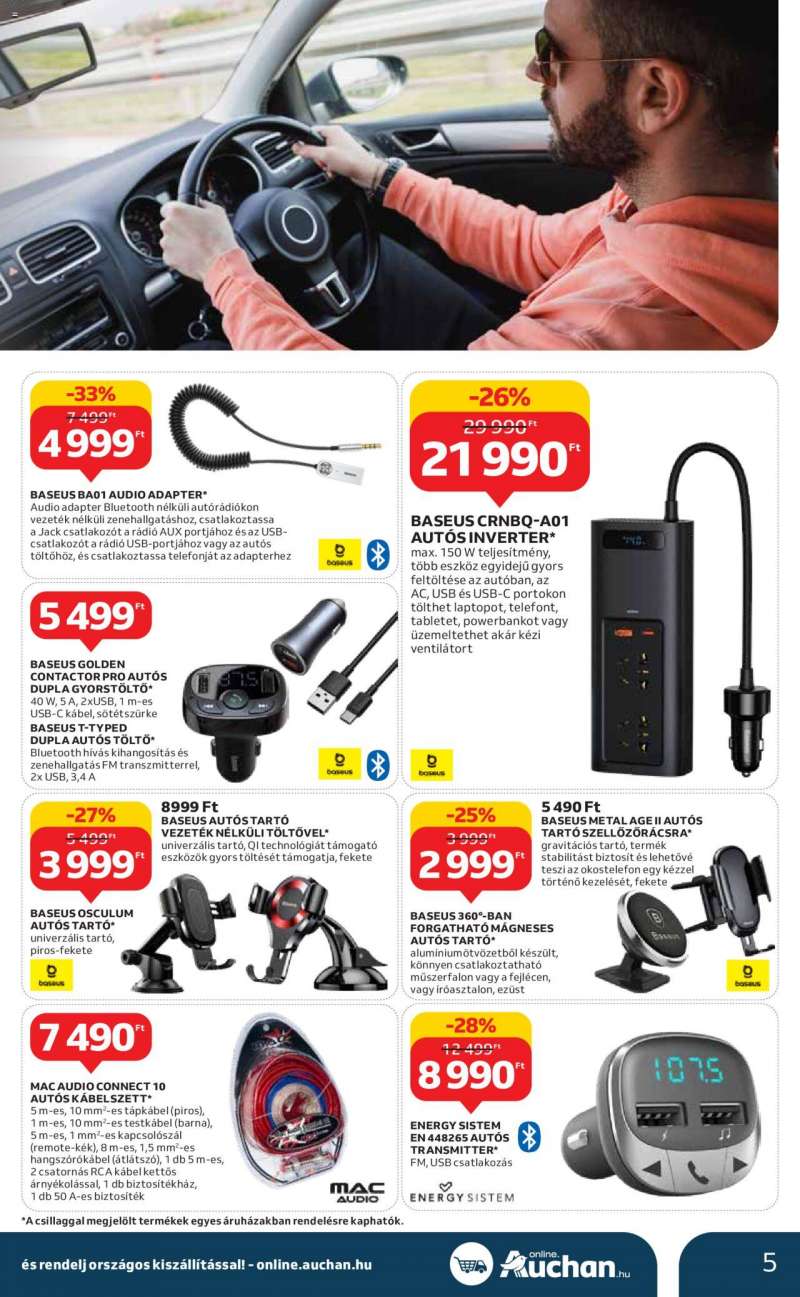 Auchan Műszaki ajánlatok / Hipermarket 5 oldal