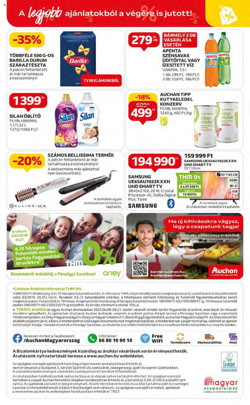 Auchan Hipermarket akciós újság 48 oldal