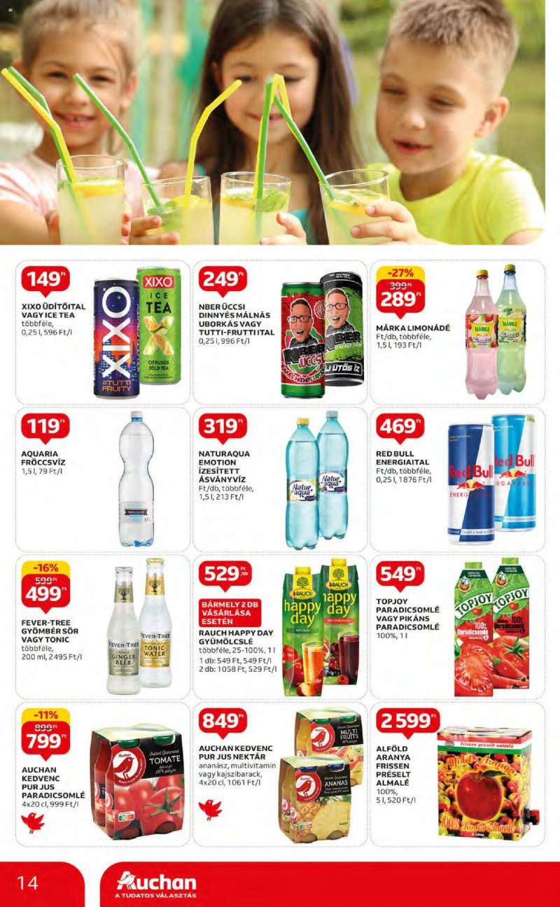 Auchan Nyári ajánlatok / Hipermarket 14 oldal