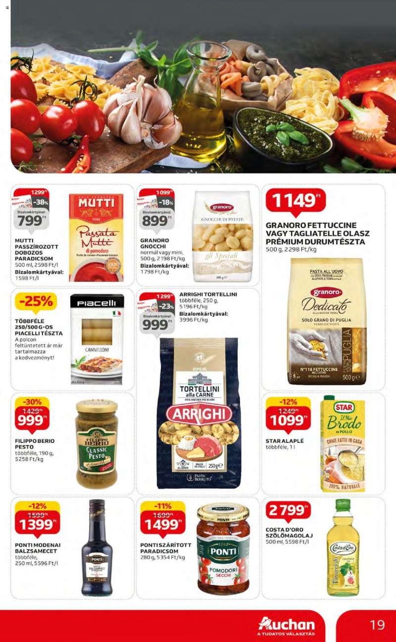 Auchan Nyári ajánlatok / Hipermarket 19 oldal