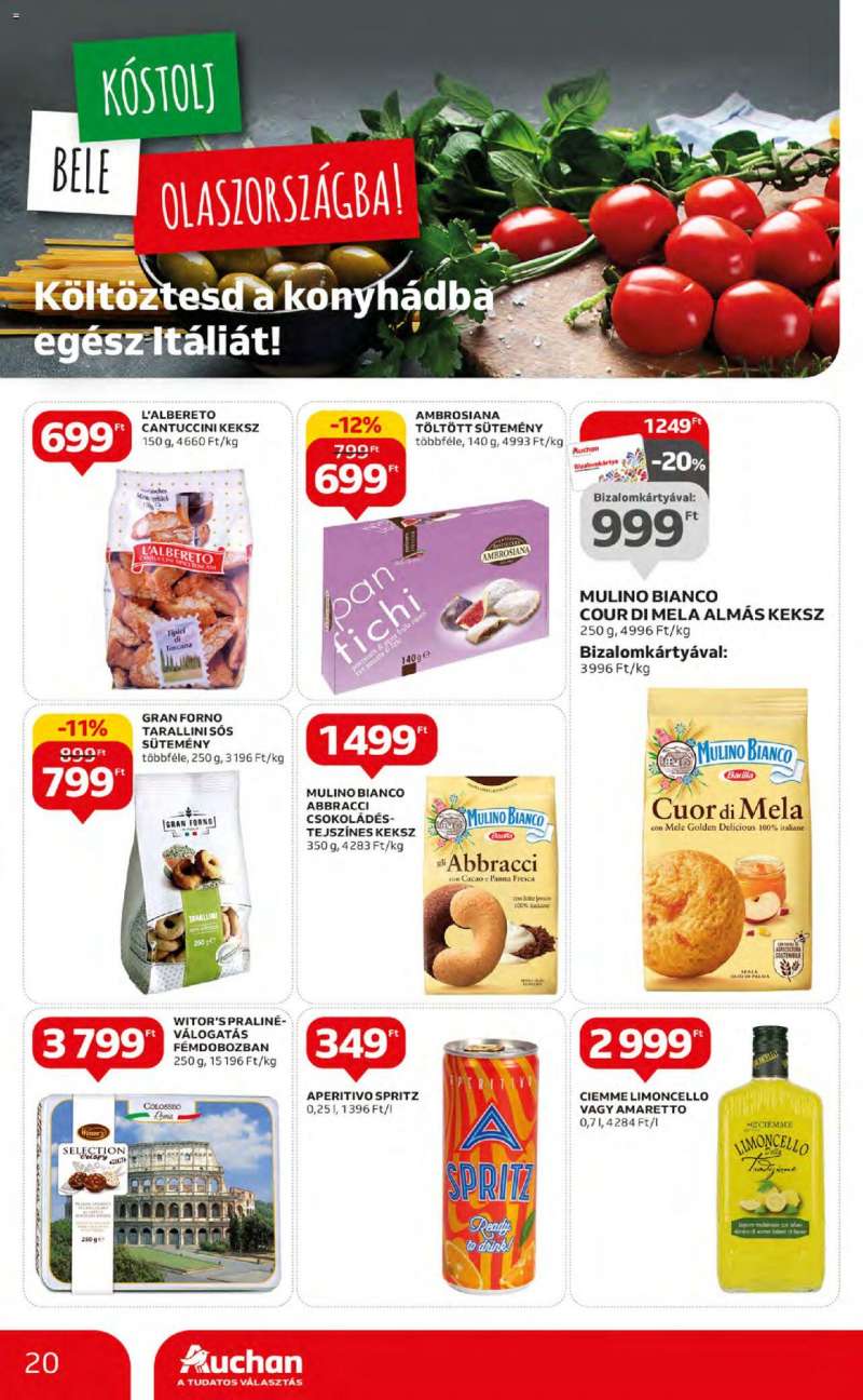 Auchan Nyári ajánlatok / Hipermarket 20 oldal
