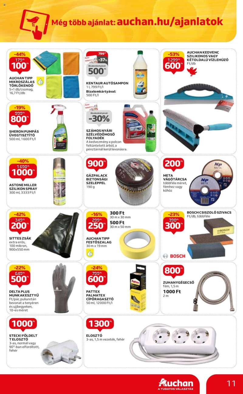 Auchan Hipermarket apróságok apróért ajánlatok 11 oldal