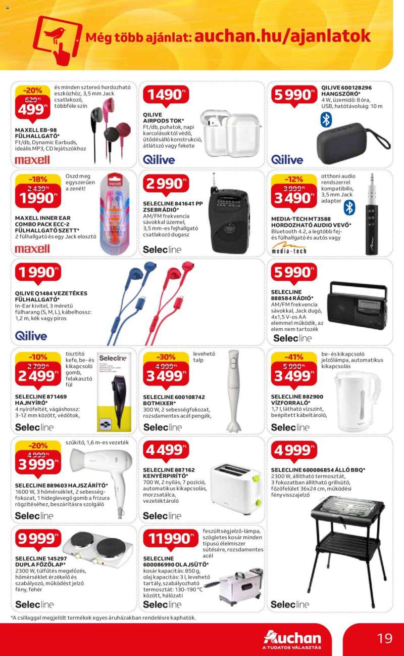 Auchan Hipermarket apróságok apróért ajánlatok 19 oldal