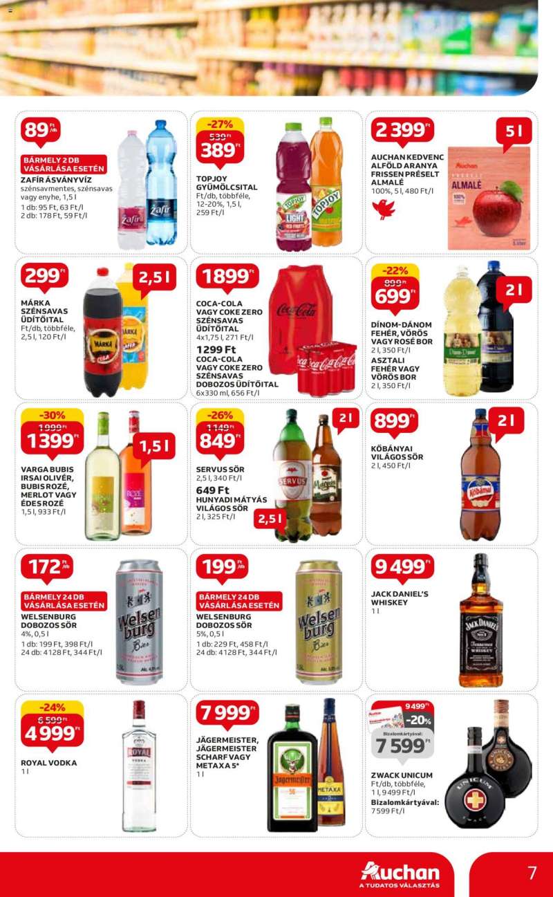 Auchan Hipermarket apróságok apróért ajánlatok 7 oldal