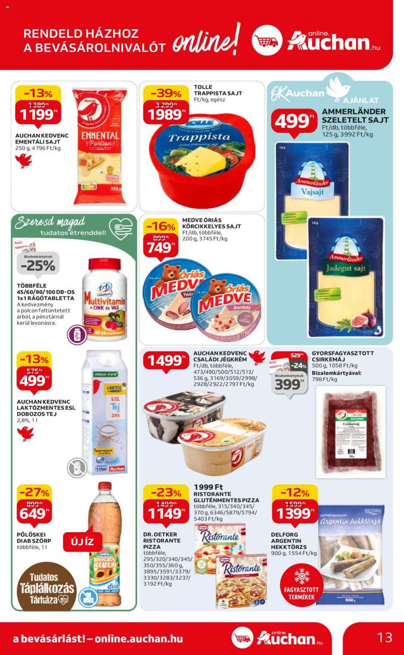 Auchan Akciós Újság Auchan 13 oldal