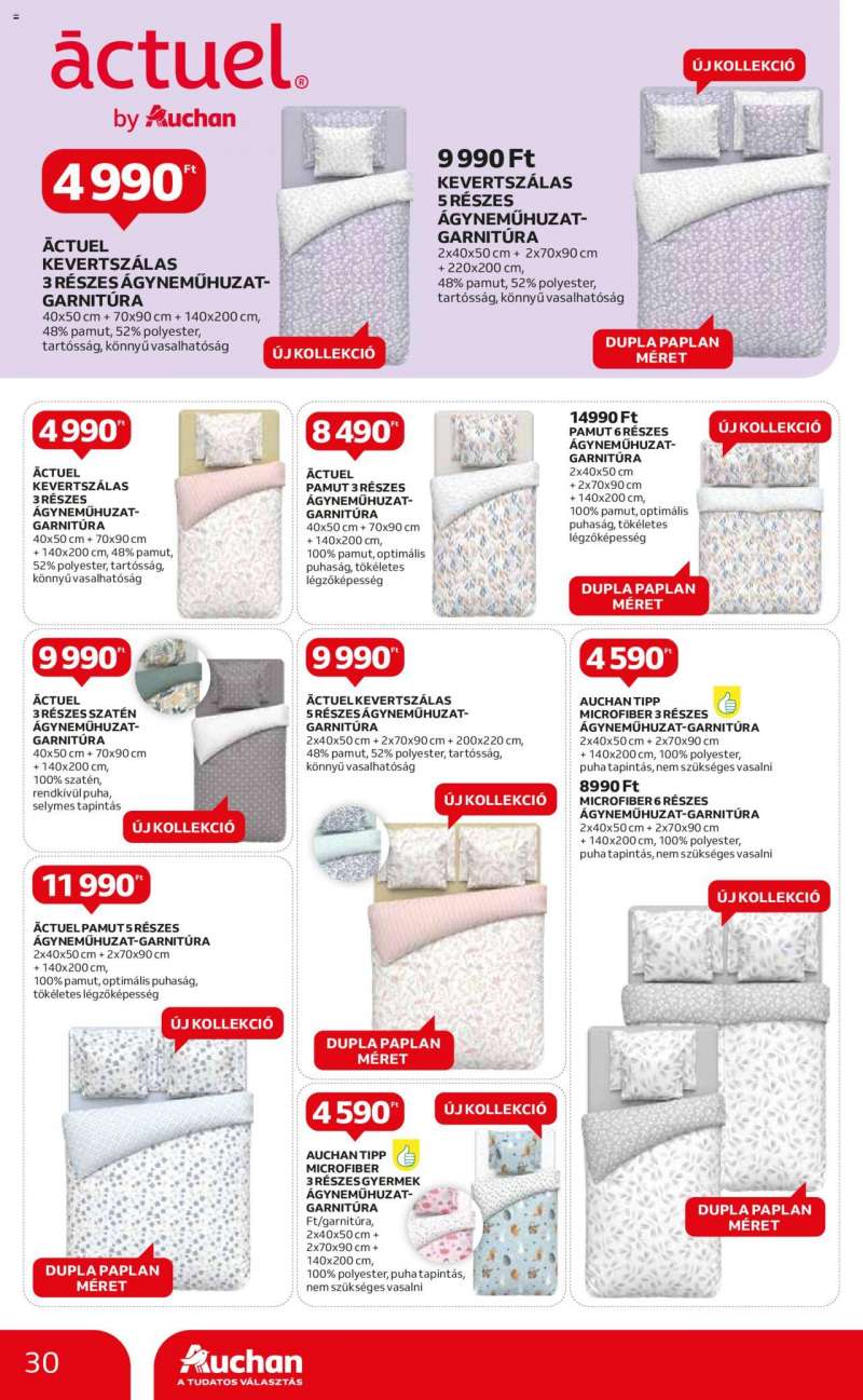 Auchan Akciós Újság Auchan 30 oldal