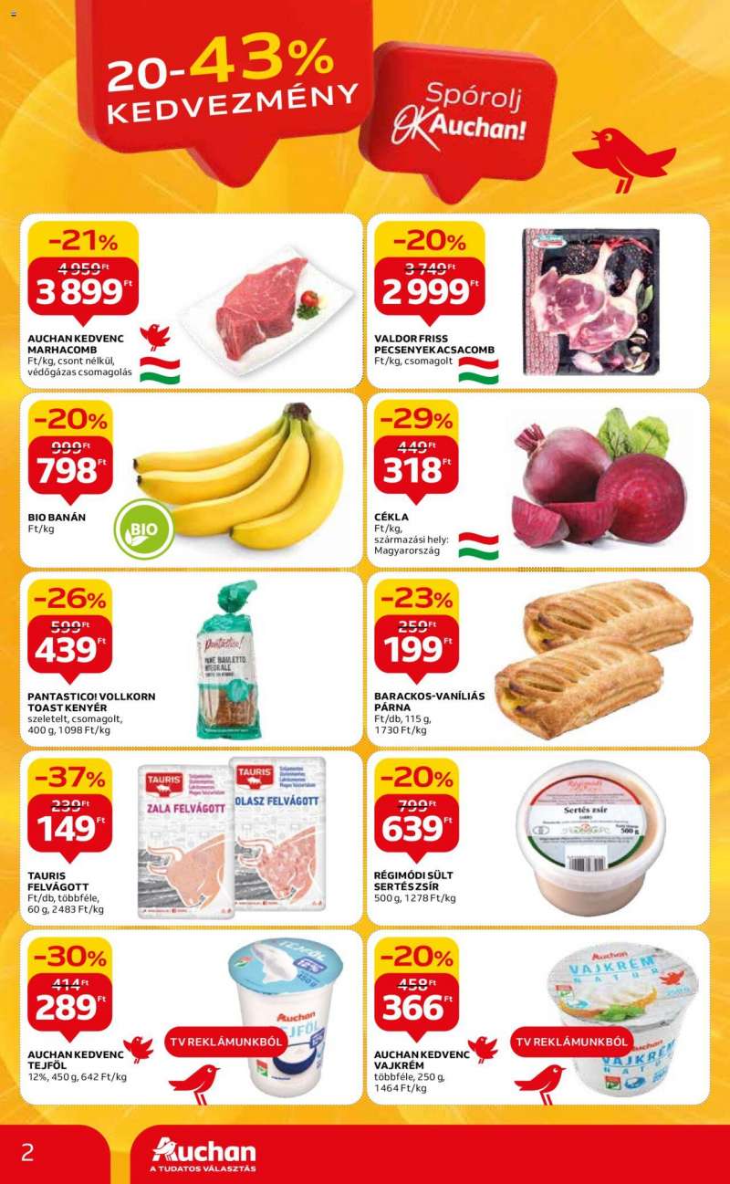 Auchan Akciós Újság Auchan 2 oldal