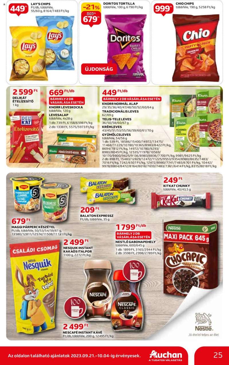 Auchan Akciós Újság Auchan 25 oldal