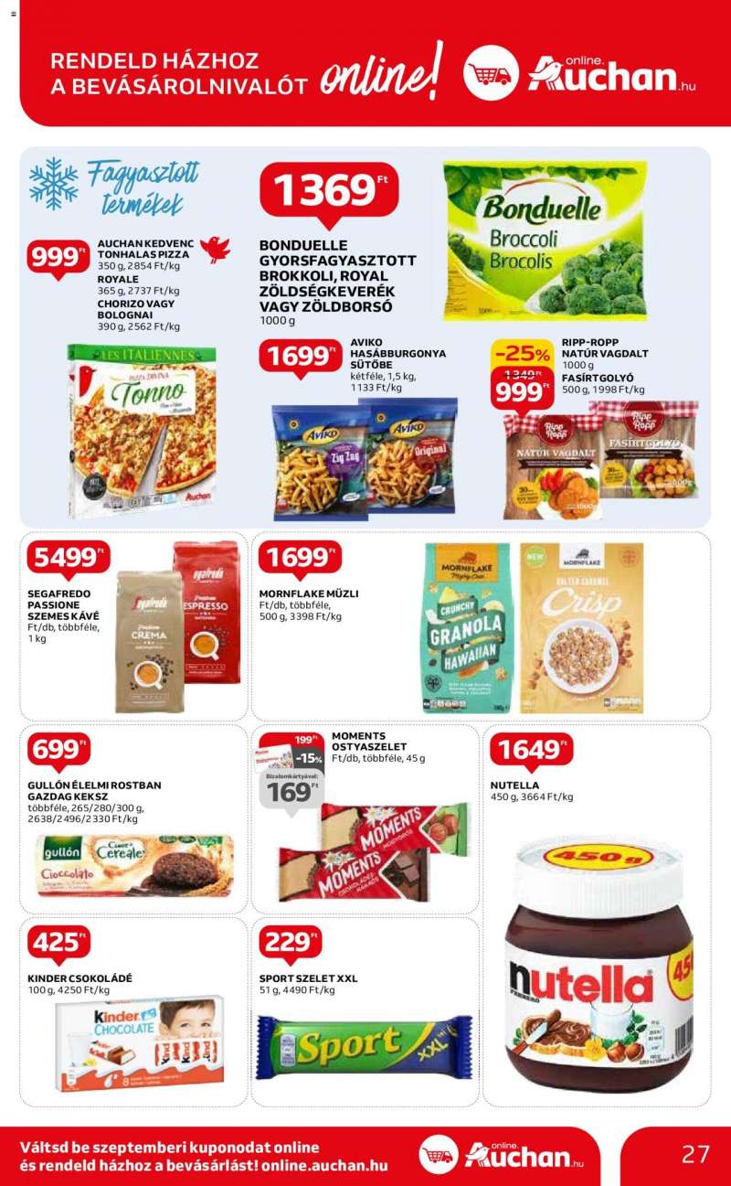 Auchan Akciós Újság Auchan 27 oldal