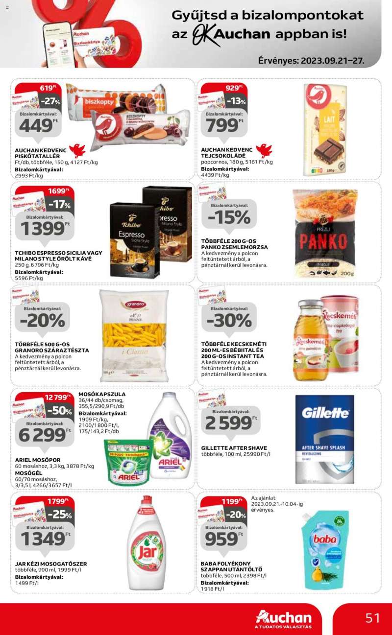 Auchan Akciós Újság Auchan 51 oldal
