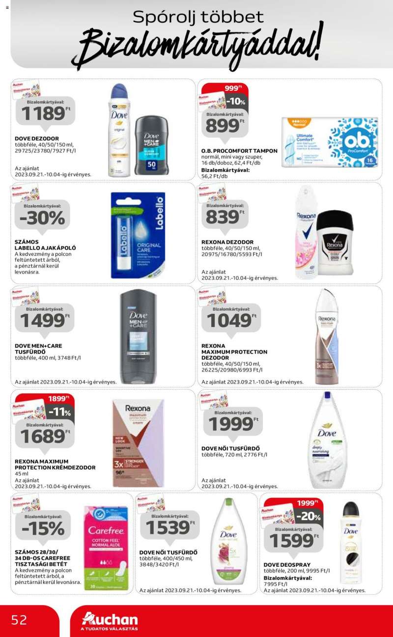 Auchan Akciós Újság Auchan 52 oldal